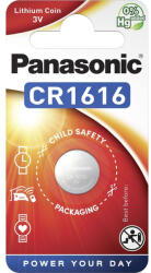 Panasonic CR1616 3V lítium gombelem 1db/csomag (CR-1616EL/1B)