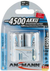 ANSMANN maxE Ni-MH C/baby 4500 mAh alacsony önkisülésű akkumulátor 2db/csomag (5035352)