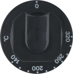 Zanussi FEKETE GOMB ø 70 mm 140-320°C - gastrobolt - 12 990 Ft