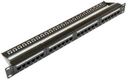 24-es patch panel aljzattal CAT. 6 6246 - securezone