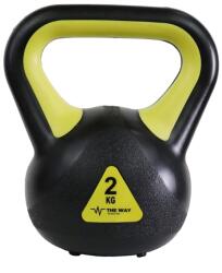 THEWAY Gantere Kettlebell, 2 kg, 4 kg, 6 kg, 8 kg, Vinil, TheWay Fitness, 2 kg