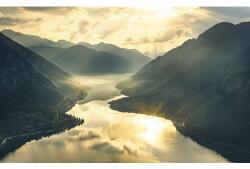 Komar Fototapet vlies Komar SHX8-038 8 Wanderlust Gold Mountains 400x250 cm (SHX8-038)