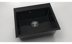 FAT Chiuvetă bucătărie granixit 1 cuvă FAT Avangard 227 51x60 cm fără picurător Galaxy Black (227-422) Chiuveta