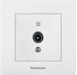 Panasonic Priză TV de capăt Panasonic Karre Plus, alb, incl. ramă (P-KPTV.F)