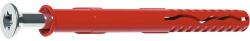 Tox Dübel Dibluri plastic cu șurub Tox Fassad 10x200 mm, 25 bucăți, cap înecat, pentru rame/tocuri (62101461)