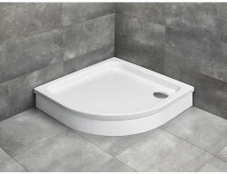Radaway Cădiță de duș semirotundă Radaway Siros A 90x90x17 cm acril alb SBA9917-1 (SBA9917-1)