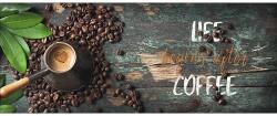 Pure Living Tablou sticlă Pure Living Life & Coffee Creation 30x80 cm (GLA1845C)