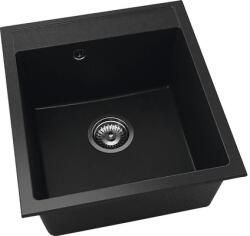 FAT Chiuvetă bucătărie fatgranit 1 cuvă FAT Avangard 224 51x46 cm fără picurător Black Metallic (224-1008) Chiuveta