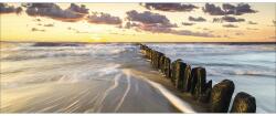 Pure Living Tablou sticlă Pure Living Divided Sea 30x80 cm (GLA1857C)