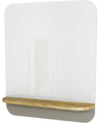 Devo Oglindă baie cu poliță Devo Gloria 2.0, 70x86 cm, gri/stejar (GL2-LUPL70-1-F111D01)