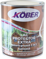 Köber Lac protector extra Köber lazură groasă 3 în 1 gri 2, 5 l (IG5240-C2.5L)