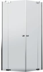 Jungborn Cabină de duș pătrată Jungborn SETTE 100x100x200 cm profil crom sticlă transparentă (HX2020104.016)