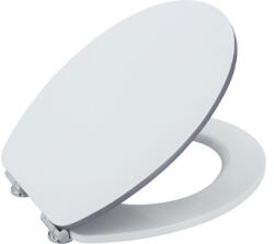 form&style Capac WC cu închidere lentă form&style EDGE MDF alb-argintiu 47, 6x36, 5 cm (698002109)