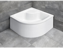 Radaway Cădiță de duș semirotundă Radaway Naxos A 90x90x41 mm acril alb SBA9941-1 (SBA9941-1)