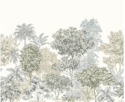 Komar Fototapet vlies Komar IF3-041 Painted Palms 300x250 cm (IF3-041)