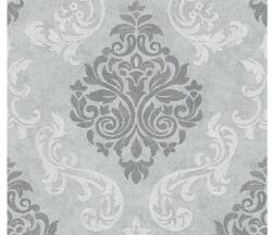 A. S. Création Tapet vlies A. S. Création imprimeu ornamental gri/argintiu 10, 05x0, 53 m (36570-2)