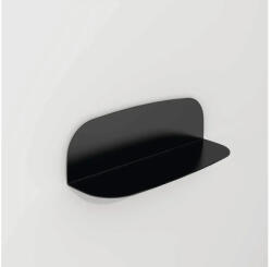 Devo Etajeră baie 30x9, 1x9, 1 cm negru Devo Oval (OV-PA30-L09)