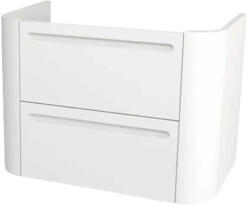 Devo Dulap bază lavoar baie suspendat Devo Gloria 2.0 70x50 cm MDF alb sertar cu închidere lentă (GL2-SU2S70-1-F83)