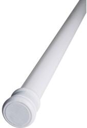 my deco Bară perdeluță telescopică 23/26 mm albă 125-220 cm (67506) Suport draperie
