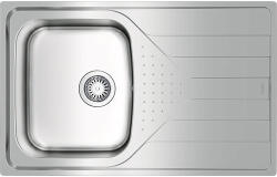 Teka Chiuvetă bucătărie inox 1 cuvă Teka UNIVERSE 79x50 cm cu picurător dreapta (115110016D) Chiuveta