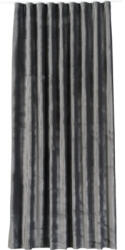 Mendola Draperie semiopacă cu rejansă Mendola Castellano gri închis 400x270 cm (10-237CAST-72-R024)