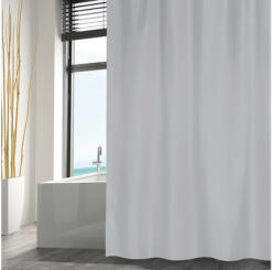 MSV Perdea de duş MSV Textil 180x200 cm gri deschis (149288) Perdea de dus
