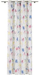 SoleVito Draperie cu inele pentru camera copiilor Solevito Owl 140x245 cm (10-325OWL-C1-I002)