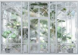 Komar Fototapet hârtie Komar 8-745 Orangerie 368x254 cm (8-745)