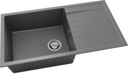 FAT Chiuvetă bucătărie fatgranit 1 cuvă FAT Avangard 229 49x90 cm cu picurător Basalt reversibilă (229-1011) Chiuveta