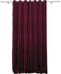 Mendola Draperie semiopacă cu inele Mendola Castellano bordo 210x245 cm (10-237CAST-35-I006)
