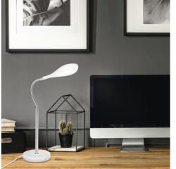 Briloner Lampă de birou cu LED integrat Briloner Swan 4, 5W 500 lumeni, albă (7505-016)