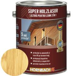 Hornbach Lazură pentru lemn 3 în 1 Hornbach Super Holzlasur pin 2, 5 l (500238)