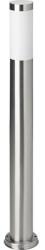 Brilliant Stâlp iluminat Chorus E27 1x20W, 80 cm, pentru exterior IP44, oțel inoxidabil (43685/82)