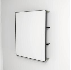 Devo Oglindă baie cu LED și etajeră Devo Sonus 2.0, 75, 5x94 cm, grej/negru, IP 44 (SO2-LUPL75x94-F91)