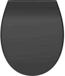 form&style Capac WC cu închidere lentă form&style Bathala duroplast negru 45, 2x38 cm (HY-UF90)