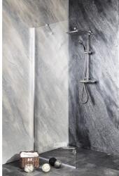 Sanotechnik Duș Walk In Sanotechnik Sanoflex, 70x195 cm, sticlă transparentă anticalcar, profil crom (MFA70)