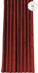 Mendola Draperie semiopacă cu inele Mendola Castellano uni teracotă 300x245 cm (10-237CAST-17B-I014)