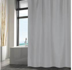 MSV Perdea de duş MSV Textil 120x200 cm gri deschis (149554) Perdea de dus
