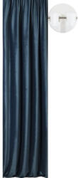 Mendola Draperie semiopacă cu inele Mendola Castellano albastru 140x245 cm (10-237CAST-45-I002)