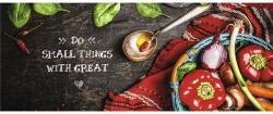 Pure Living Tablou sticlă Pure Living Do Small Things With Great Love 30x80 cm (GLA1844C)