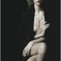 Pure Living Tablou sticlă Half Naked Woman 50x50 cm (GLA2005B)