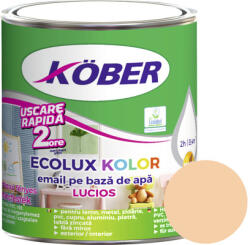 KÖBER Email lucios pe bază de apă Ecolux Kolor Köber bej 0, 6 l (V82420L-C0.6L)