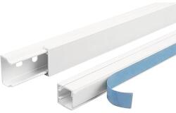 Dietzel Canal cablu Dietzel 40x25 mm 2m alb, cu bandă autoadezivă (D-MIKA-25-40)
