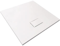Sanotechnik Cădiță de duș pătrată slim SMC 90x90 cm alb (9090W)
