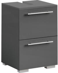 Möbelpartner Dulap bază lavoar baie pe pardoseală Carlos 400 40, 2 cm PAL antracit 1 clapetă 1 sertar (148585)