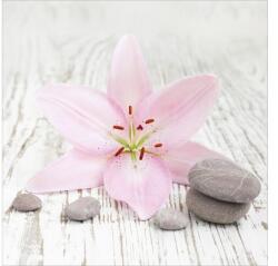 Pure Living Tablou sticlă Pure Living Pink Line 30x30 cm (GLA1066A)