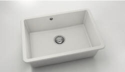 FAT Chiuvetă bucătărie fatgranit 1 cuvă FAT Avangard 236 46x66 cm fără picurător White (236-1001) Chiuveta