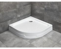 Radaway Cădiță de duș semirotundă Radaway Rodos A Compact 90x90x16, 5 cm acril alb 4P99155-03 (4P99155-03)