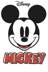 Komar Sticker perete Komar Disney Mickey Mouse Smile 127x200 cm (12417) Decoratiune camera copii
