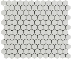 MIRAVA Mozaic ceramic MIRAVA Hexagon alb mat 29, 6x25, 8 cm (HBW008)